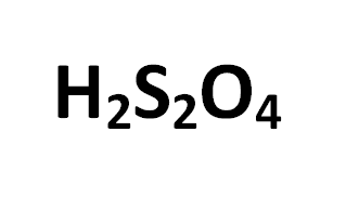 H2S2O4-Dithionous+acid-1337