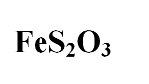 FeS2O3-Sat(II)+Thiosunfat-3009
